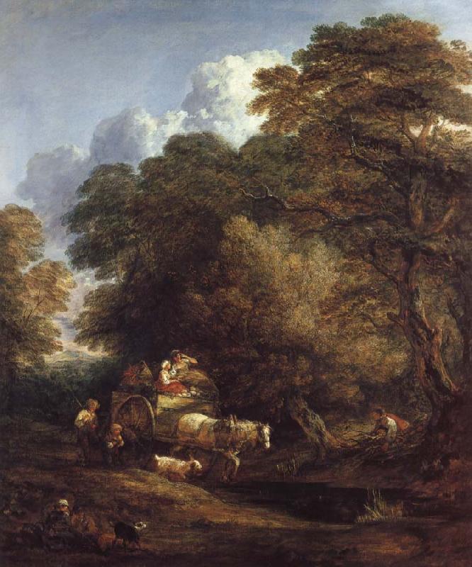 Thomas Gainsborough The Maket Cart